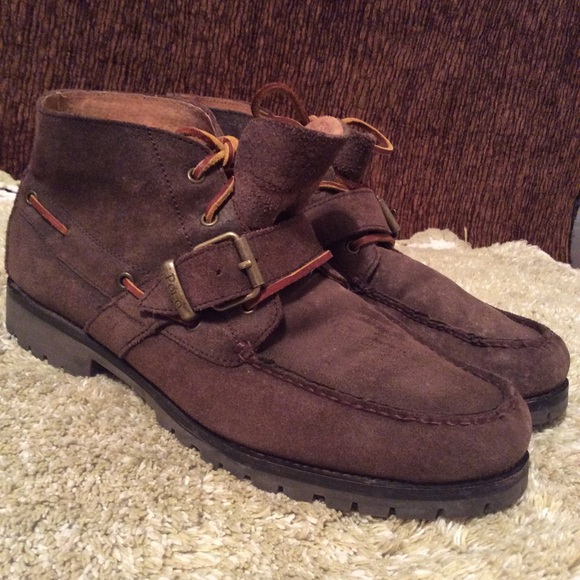 Polo Ralph Lauren Rumford Leather Suede 12D - Picture 3 of 7